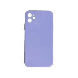 Silicone Case with Camera Shield for Apple iPhone 12 Purple Silicone Case with Camera Shield for Apple iPhone 12 Purple